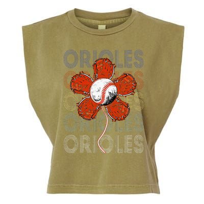 Orioles Proud Name Lovers Orioles Garment-Dyed Women's Muscle Tee