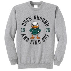 Oregon Personalized Name Throwback Style Classic Tall Sweatshirt