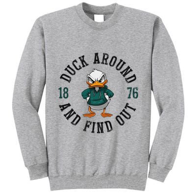 Oregon Personalized Name Throwback Style Classic Tall Sweatshirt