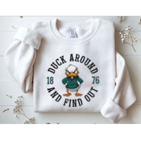 Oregon Personalized Name Throwback Style Classic Sweatshirt