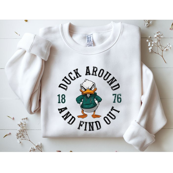 Oregon Personalized Name Throwback Style Classic Sweatshirt