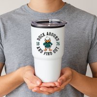 Oregon Personalized Name Throwback Style Classic Tumbler