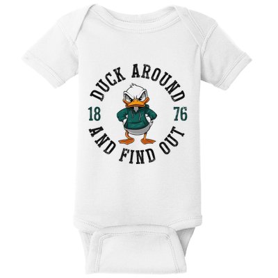 Oregon Personalized Name Throwback Style Classic Baby Bodysuit