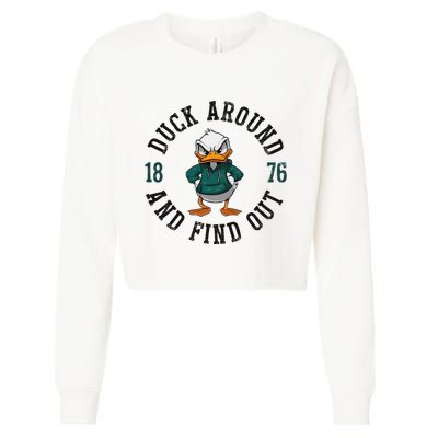 Oregon Personalized Name Throwback Style Classic Cropped Pullover Crew