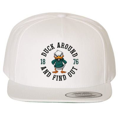 Oregon Personalized Name Throwback Style Classic Wool Snapback Cap