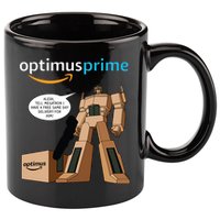 Optimus Prime 11oz C Handle Ceramic Mug