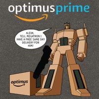 Optimus Prime Cotton Canvas Backpack
