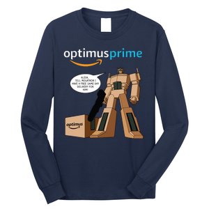 Optimus Prime Long Sleeve Shirt