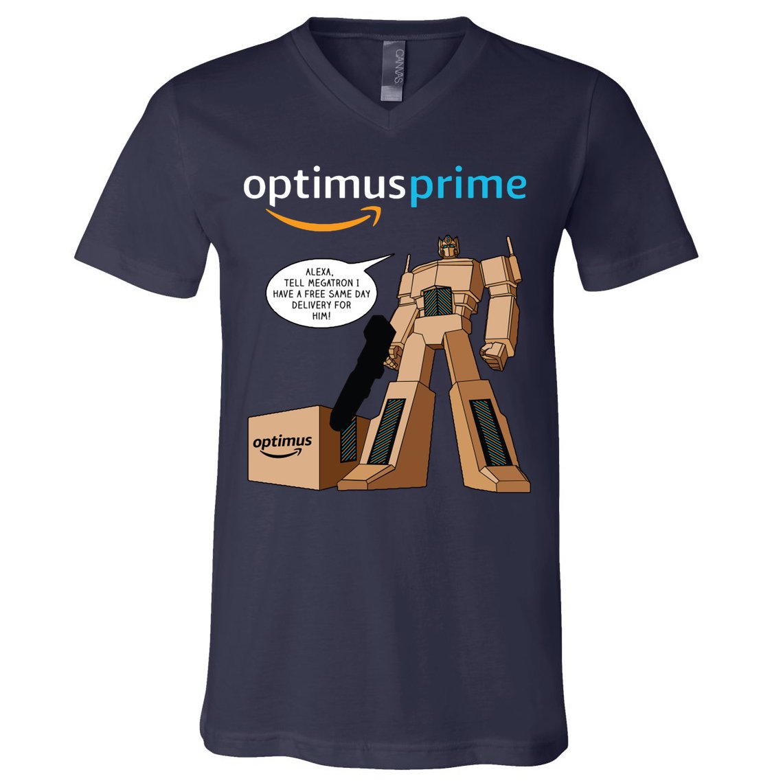 Optimus Prime V-Neck T-Shirt