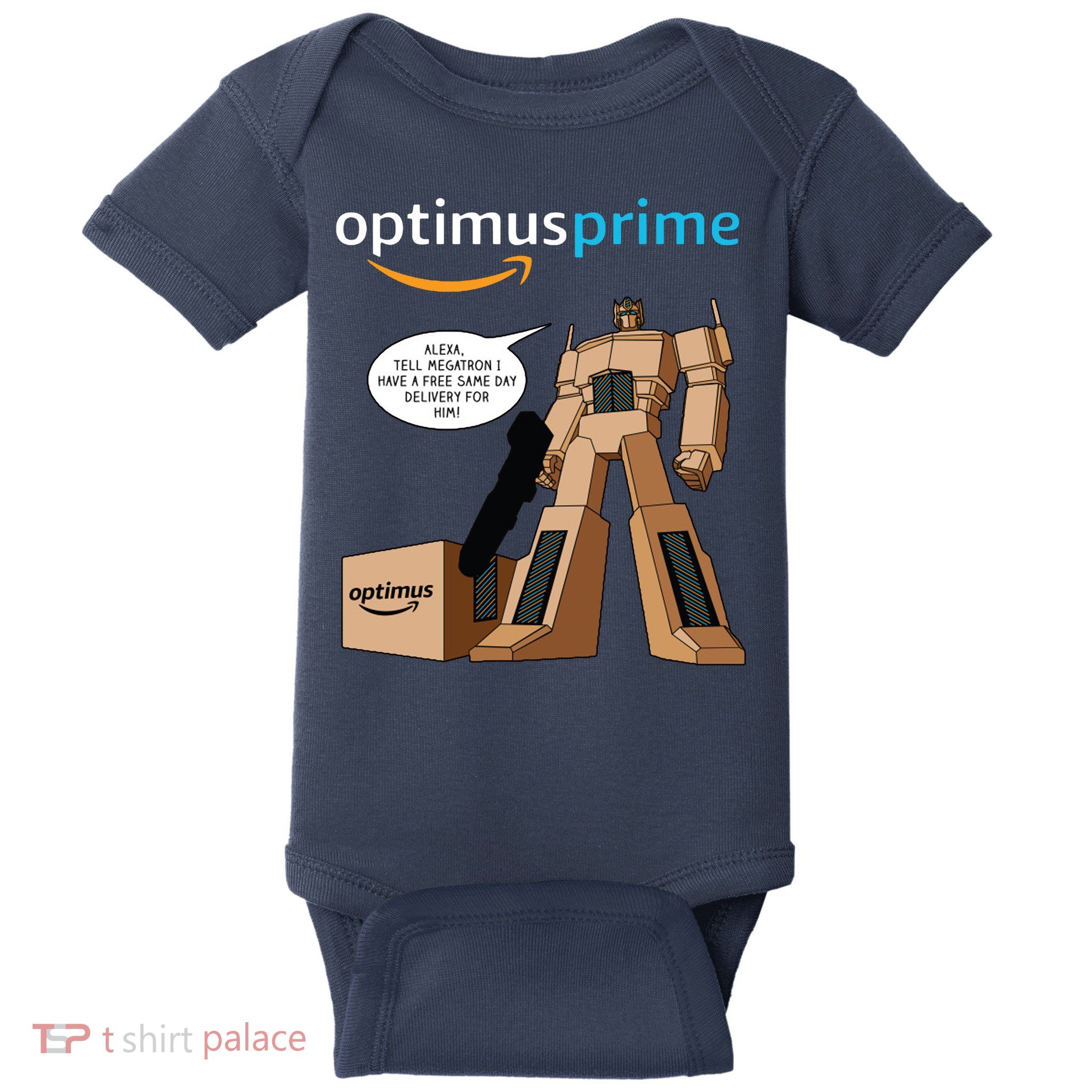 Optimus Prime Baby Bodysuit