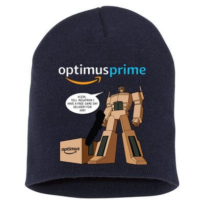 Optimus Prime Short Acrylic Beanie