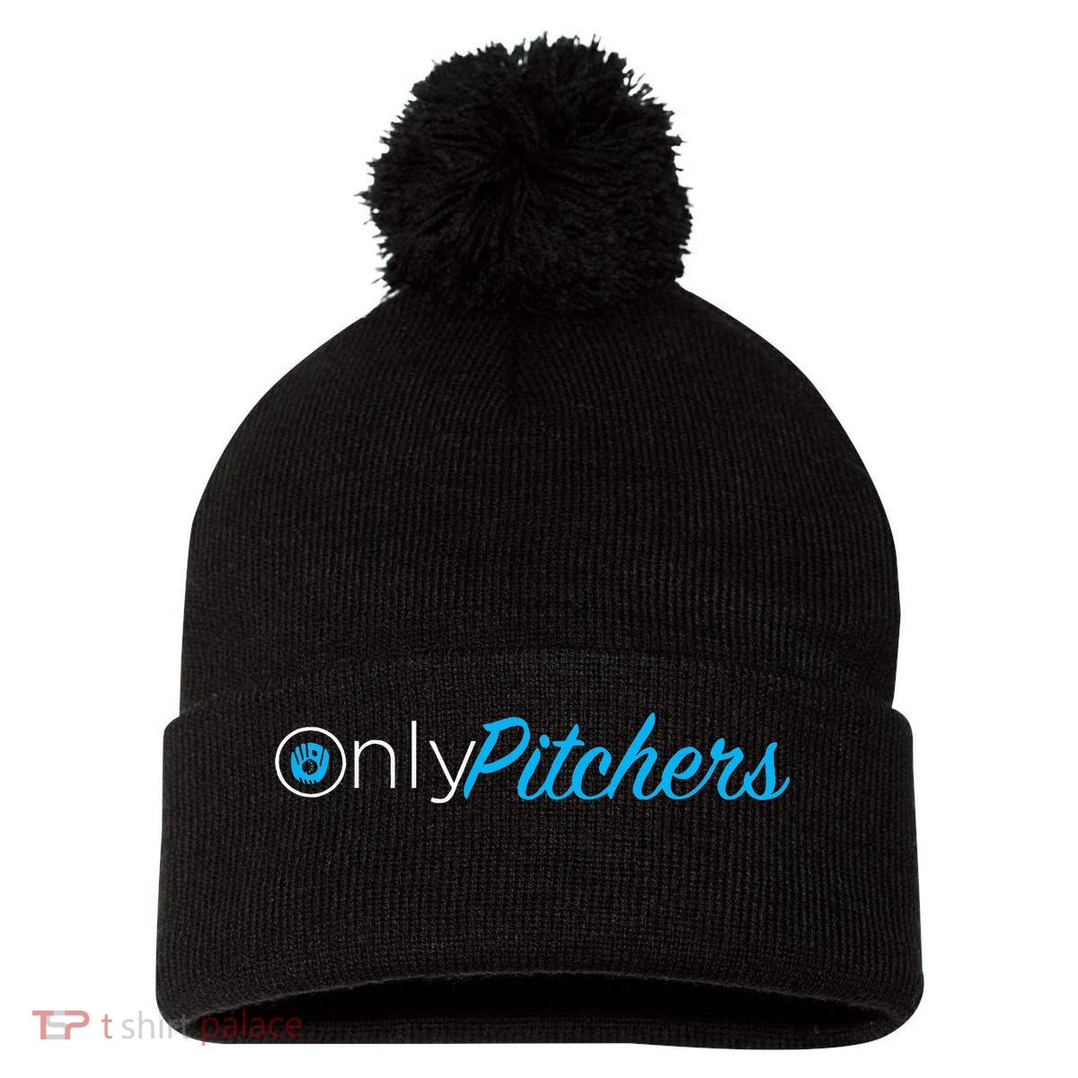 Only Pitchers Pom Pom 12in Knit Beanie