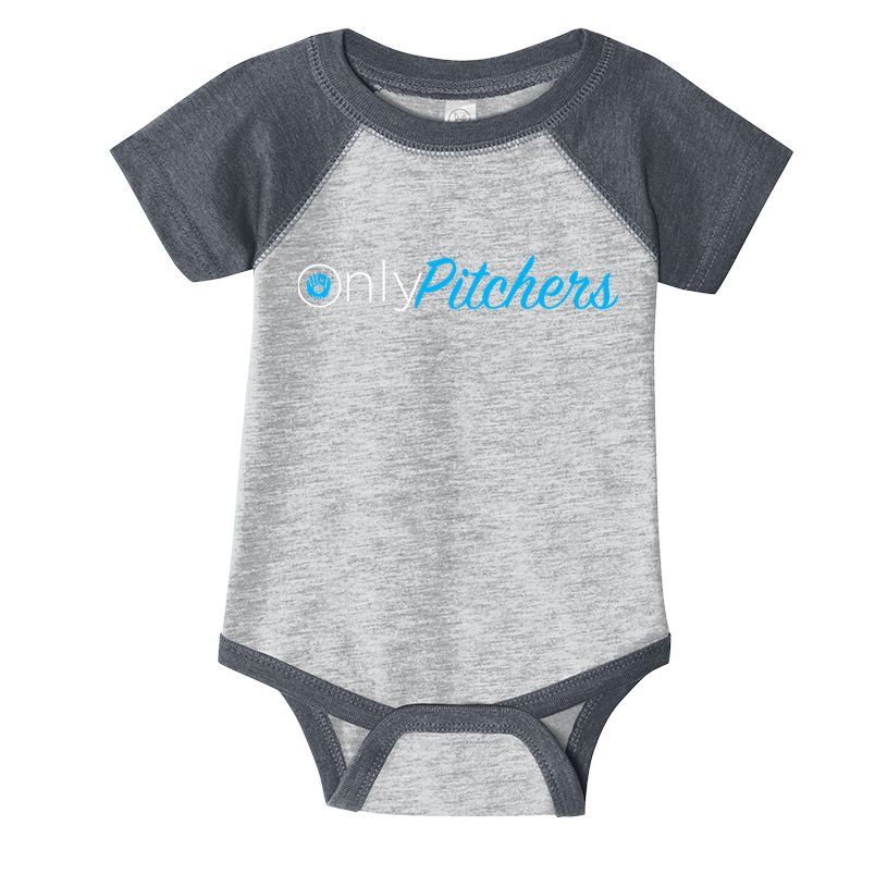 Only Pitchers Infant Baby Jersey Bodysuit