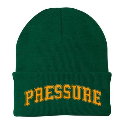 Orange Pressure Orange Color Knit Cap Winter Beanie