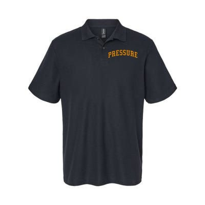 Orange Pressure Orange Color Softstyle Adult Sport Polo