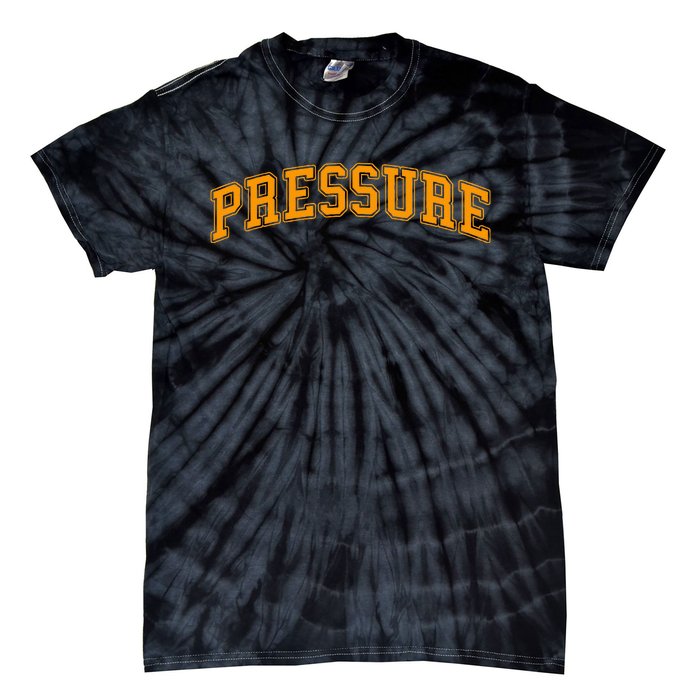 Orange Pressure Orange Color Tie-Dye T-Shirt