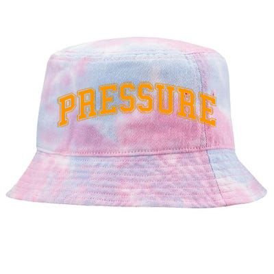 Orange Pressure Orange Color Tie-Dyed Bucket Hat