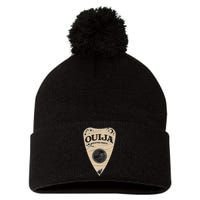 Ouija Planchette Of Spirits Pom Pom 12in Knit Beanie