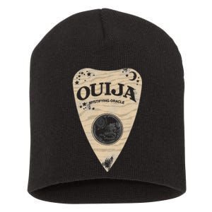 Ouija Planchette Of Spirits Short Acrylic Beanie