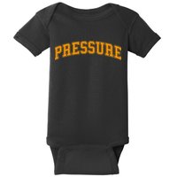 Orange Pressure Orange Color Baby Bodysuit