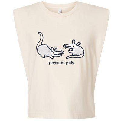 Opossum Pals Garment-Dyed Women's Muscle Tee