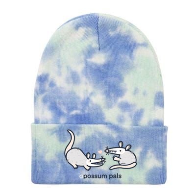 Opossum Pals Tie Dye 12in Knit Beanie