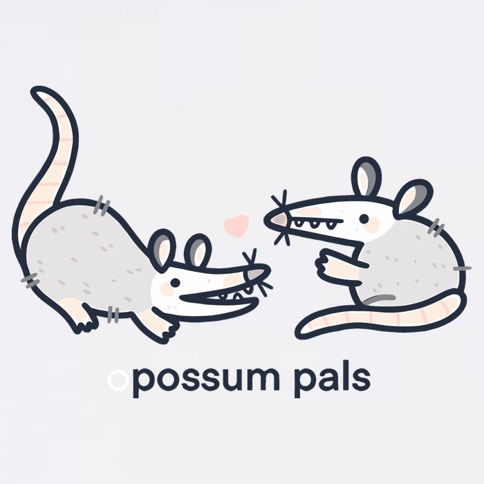 Opossum Pals Cooling Performance Crew T-Shirt