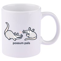 Opossum Pals 11oz C Handle Ceramic Mug