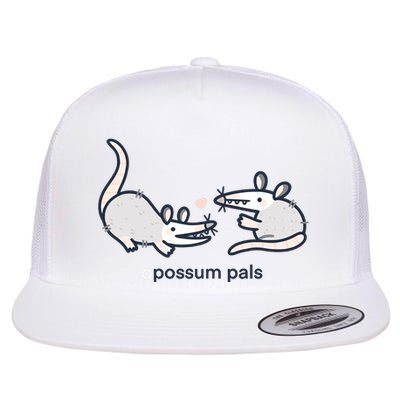 Opossum Pals Flat Bill Trucker Hat