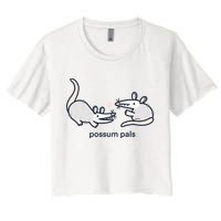 Opossum Pals Women's Crop Top Tee