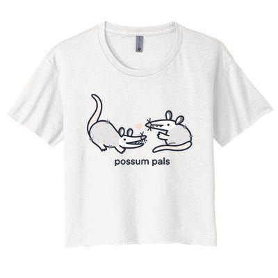 Opossum Pals Women's Crop Top Tee