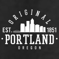 Original Portland Oregon Est 1851 Skyline Hat
