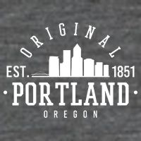Original Portland Oregon Est 1851 Skyline Backpack