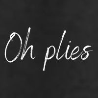 Oh Plies 11oz C Handle Ceramic Mug