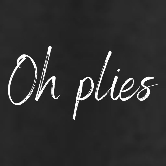 Oh Plies 11oz C Handle Ceramic Mug