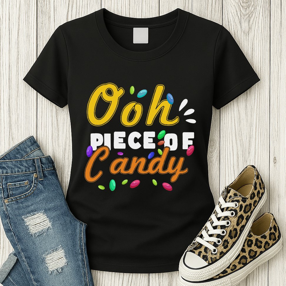 Oh Piece Of Candy Meme Funny Womens T-Shirt