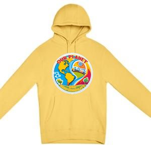 Our Planet Our Responsibility Climate Change Graphic Premium Pullover Hoodie