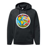 Our Planet Our Responsibility Climate Change Graphic Performance Fleece Hoodie