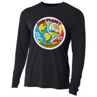 Our Planet Our Responsibility Climate Change Graphic Cooling Performance Long Sleeve Crew