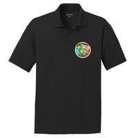 Our Planet Our Responsibility Climate Change Graphic PosiCharge RacerMesh Polo