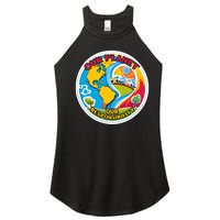 Our Planet Our Responsibility Climate Change Graphic Women's Perfect Tri Rocker Tank