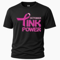 October Pink Power Breast Cancer Performance Shirt