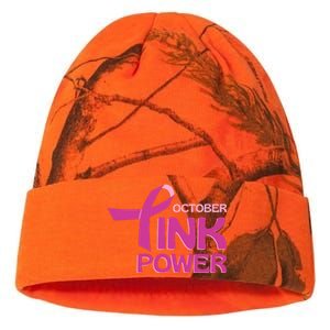 October Pink Power Breast Cancer Kati Licensed 12" Camo Beanie