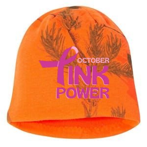 October Pink Power Breast Cancer Kati - Camo Knit Beanie