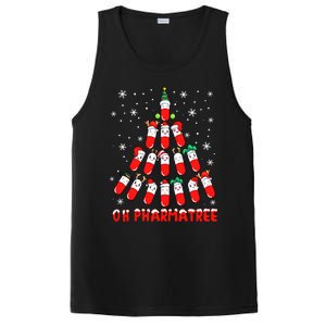 Oh Pharmatree Pills Christmas Tree Lights Pharmacy Crew Team Meaningful Gift PosiCharge Competitor Tank