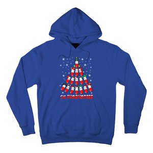 Oh Pharmatree Pills Christmas Tree Lights Pharmacy Crew Team Meaningful Gift Hoodie