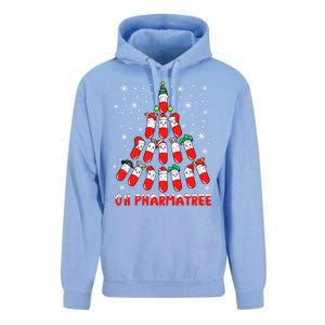 Oh Pharmatree Pills Christmas Tree Lights Pharmacy Crew Team Meaningful Gift Unisex Surf Hoodie