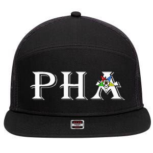 OES PHA Prince Hall Order The Eastern Star Thanksgiving Gift 7 Panel Mesh Trucker Snapback Hat