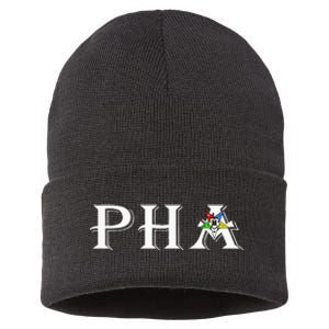 OES PHA Prince Hall Order The Eastern Star Thanksgiving Gift Sustainable Knit Beanie