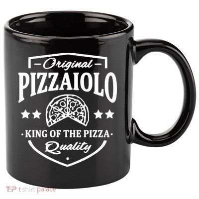 Original Pizzaiolo Pizza Baker 11oz C Handle Ceramic Mug